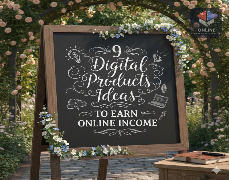9 digital products ideas to earn online income