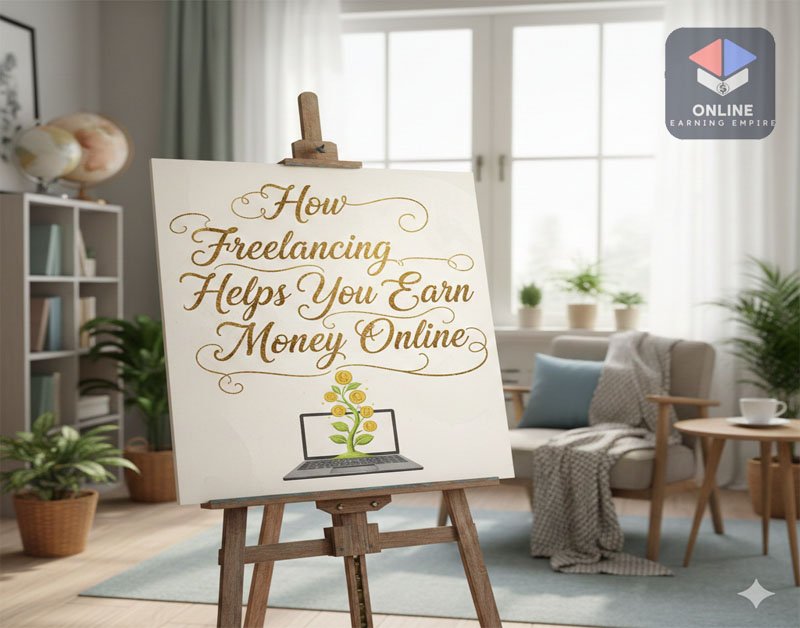 how freelancing helps you earn money online